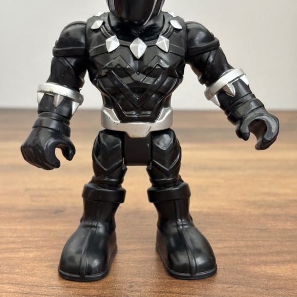 Hasbro Marvel Super Hero Mega Mighties BLACK PANTHER Action Figure 5 Cake Topper - Picture 3 of 9